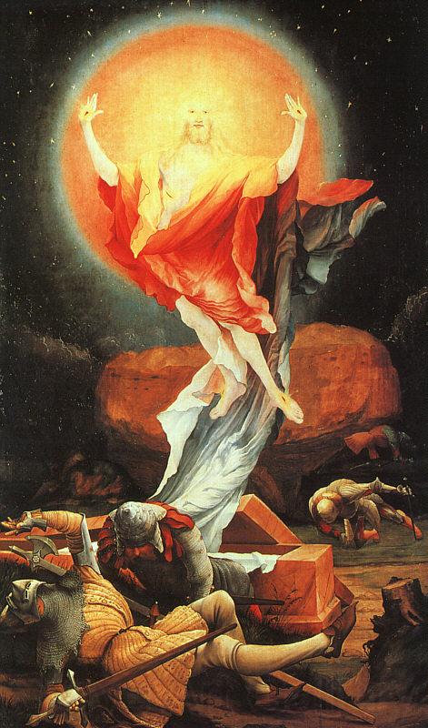  Matthias  Grunewald The Isenheimer Altarpiece Spain oil painting art